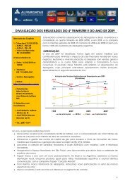 PRESS RELEASE 2009 - Alpargatas