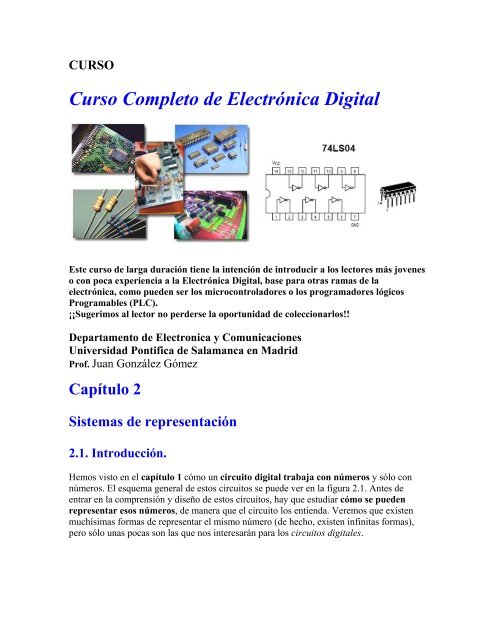 Curso Completo de Electrónica Digital - Capítulo 2 - Edudevices