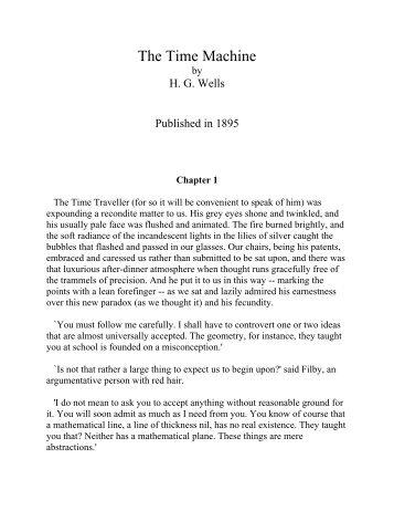 The Time Machine.pdf - Ieterna.org