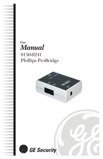 0150-0241B Philips ProBridge User Manual.doc - UTCFS Global ...