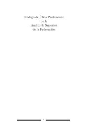 CÃ³digo de Ãtica Profesional de la AuditorÃ­a Superior de la FederaciÃ³n