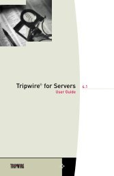 Tripwire® for Servers