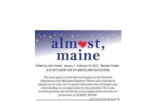 Almost, Maine - Milwaukee Repertory Theater
