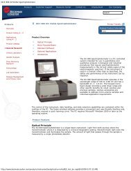 DUÂ® 800 UV/Visible Spectrophotometer - Sites