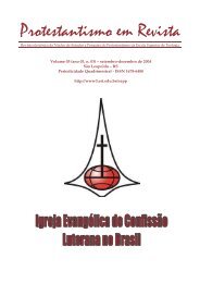 Protestantismo em Revista, volume 05 (Ano 03, n.3) - Faculdades EST