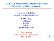 May 6-7, 2003/ARR ARIES-CS Maintenance