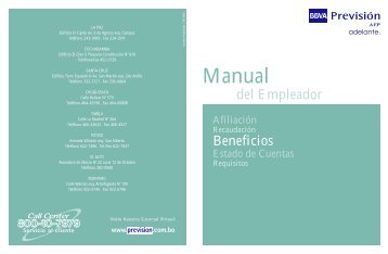 Manual - BBVA PrevisiÃ³n AFP