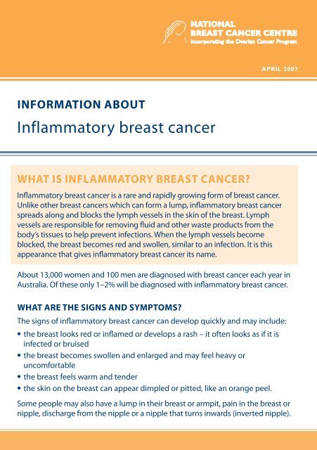 Is it just a rash or inflammatory breast cancer?