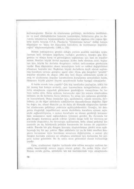 PDF Dosyası - Ankara Üniversitesi Kitaplar Veritabanı