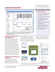 Capital HarnessXC - Mentor Graphics