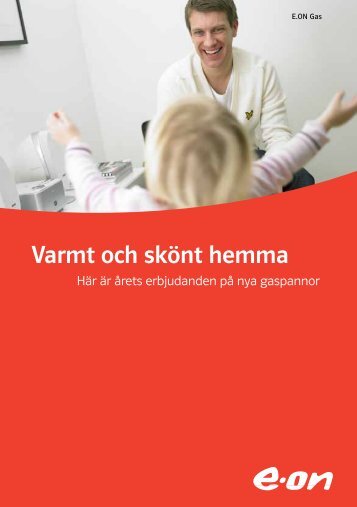 Erbjudande om gaspanna - E-on