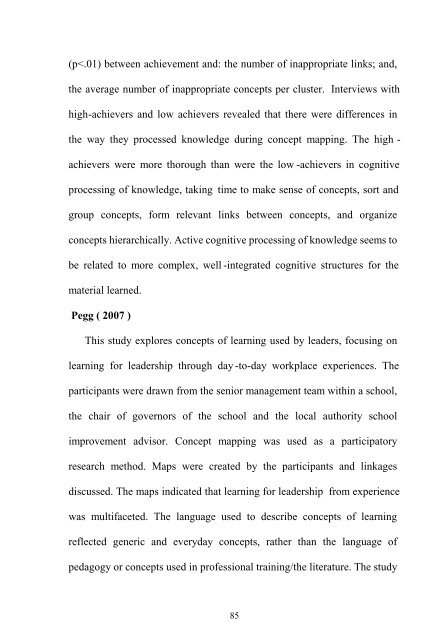 The Effect Of Using Concept Map s On Achieving English Grammar ...