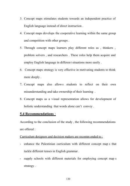 The Effect Of Using Concept Map s On Achieving English Grammar ...