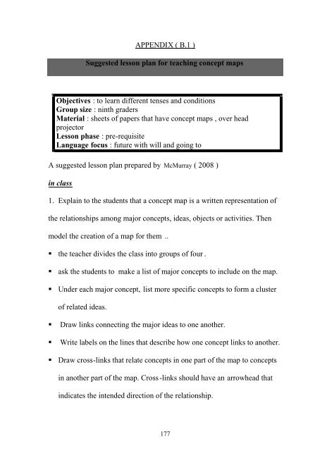 The Effect Of Using Concept Map s On Achieving English Grammar ...