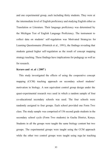 The Effect Of Using Concept Map s On Achieving English Grammar ...