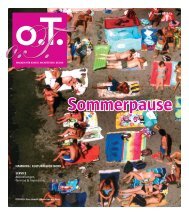 Sommerpause - Das Magazin für Kunst, Architektur und Design