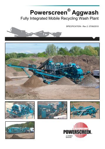 Powerscreen Aggwash