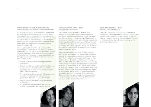 Download a PDF of the 2011-2012 Annual - Eidos Institute