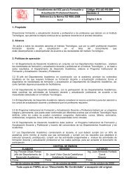 ITCJ-AD-PO-009 PROCEDIMIENTO PARA FORM Y ACT PRO ...