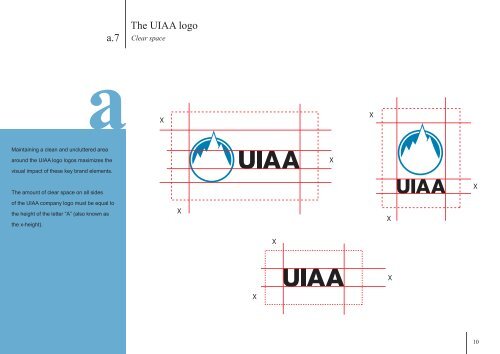 UIAA logo guidelines