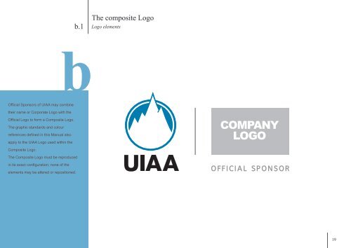 UIAA logo guidelines