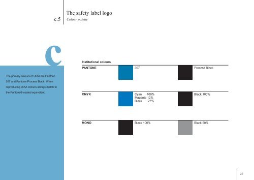 UIAA logo guidelines