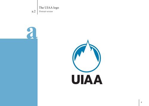 UIAA logo guidelines