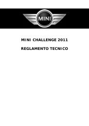 Reglamento TÃ©cnico MINI Challenge - Circuito de Navarra