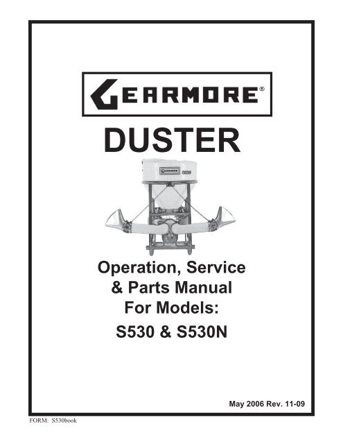 DUSTER - Gearmore, Inc.