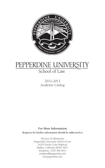 Download - Pepperdine University School of Law