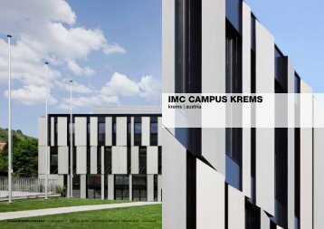 IMC CaMpus kreMs - IMC Fachhochschule Krems GmbH
