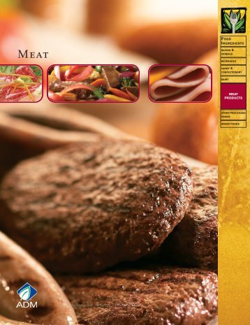 MEAT PRODUCTS - ADM