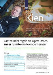 Kien, Nieuwsbrief Kennis en Innovatie, nummer 9 (maart 2011)