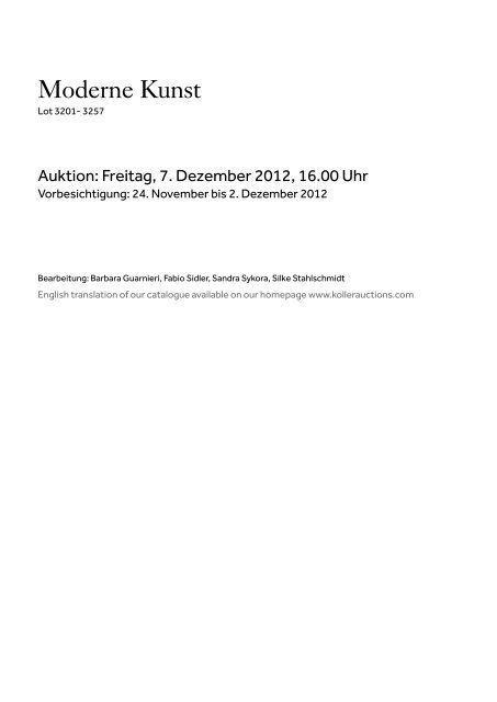 PDF Katalog - Koller Auktionen