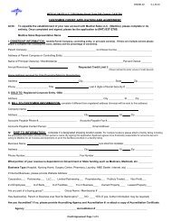 CUSTOMER CREDIT APPLICATION AND AGREEMENT - Medline