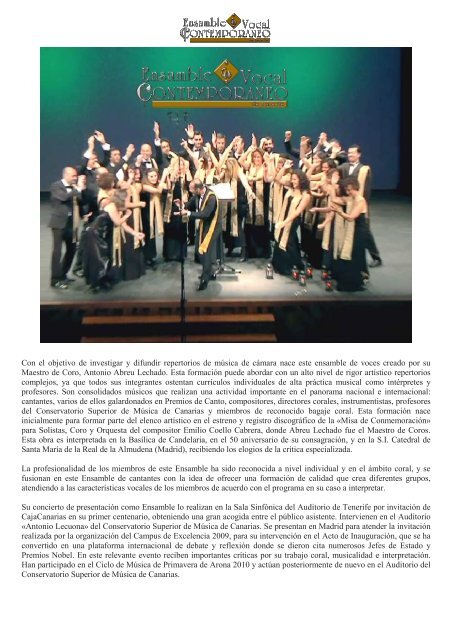 01 - CurrÃ­culum Ensamble Vocal y Maestro de Coro