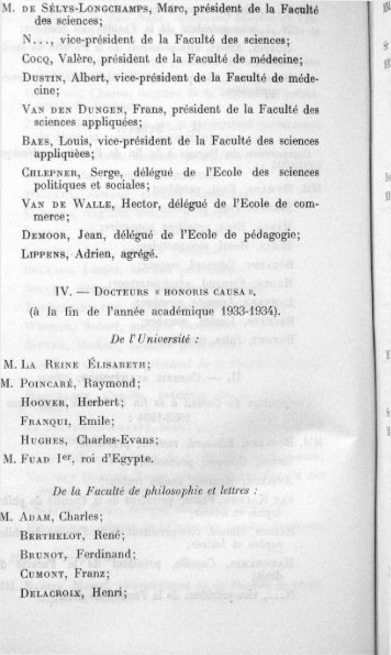 Tome II - Partie 10 - Ville de Bruxelles