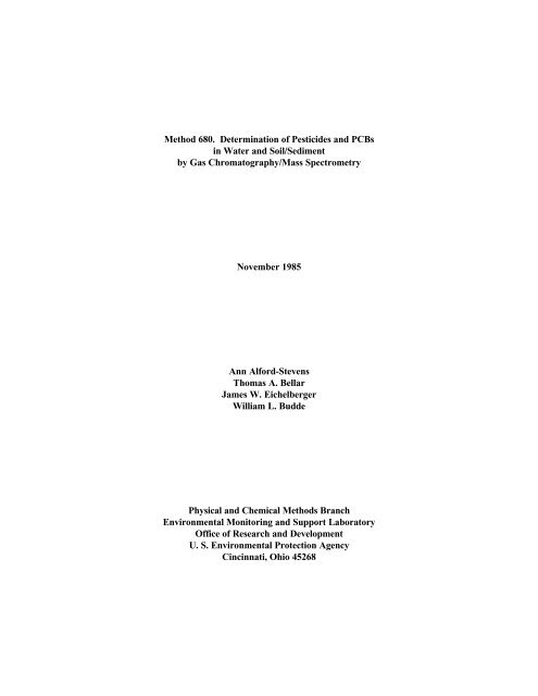 EPA Method 680.pdf - Organomation Associates, Inc.