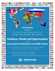 Health Practice - American College of Healthcare Architects