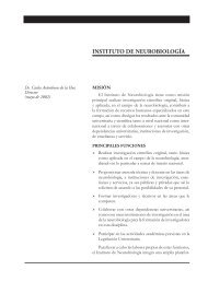 instituto de neurobiologÃ­a - DirecciÃ³n General de PlaneaciÃ³n - UNAM