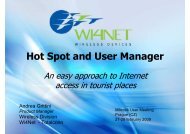 Hot Spot and User Manager - MUM - MikroTik