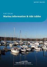 Port Edgar Marina Information & tide Tables - Ch-change.com