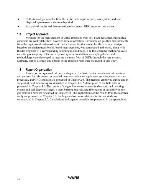 Evaluation of Greenhouse Gas Emissions from Septic ... - Geoflow