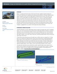 utilizing test results to show adding flexibility of ... - ATA Engineering