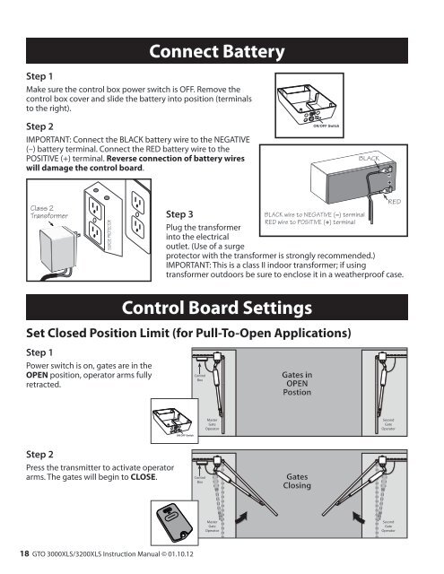 Installation Manual - GTO/Pro