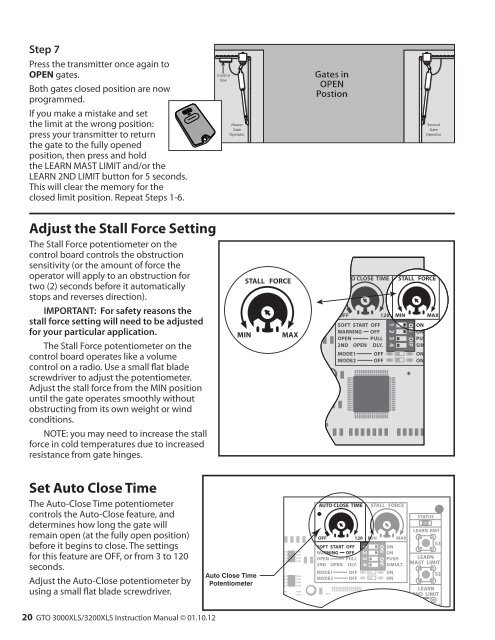 Installation Manual - GTO/Pro