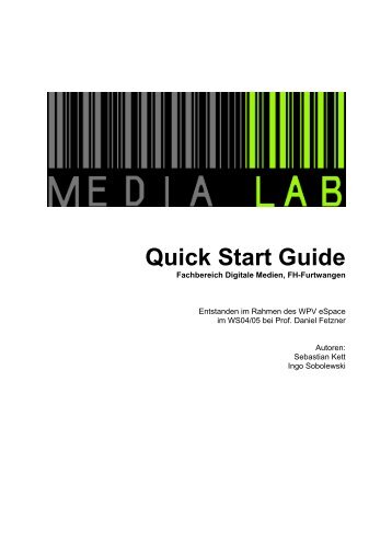 Quick Start Guide