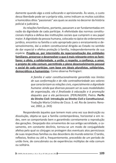 A Responsabilidade Civil Objetiva e Subjetiva do Estado - Emerj