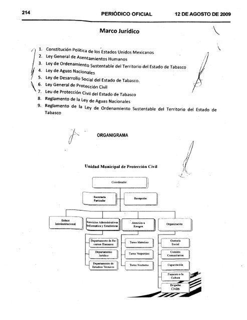 Atlas de riesgo PeriÃ³dico Oficial - H. Ayuntamiento de Centro