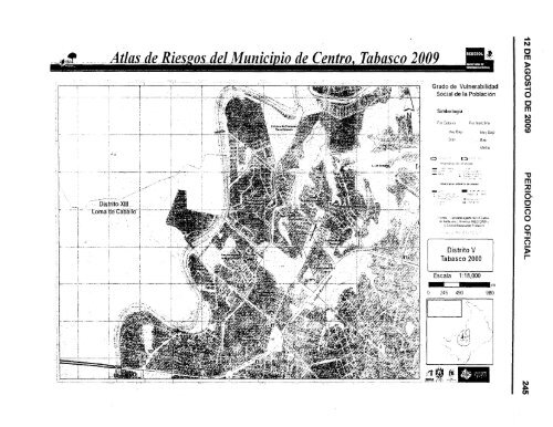 Atlas de riesgo PeriÃ³dico Oficial - H. Ayuntamiento de Centro